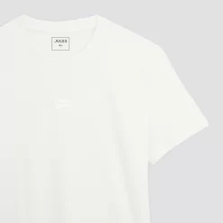 Tee Shirt Mot Reliéfé -Trendy Soldes 1004228 10002 V8