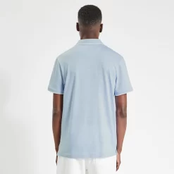 Polo Manches Courtes En Jacquard -Trendy Soldes 1004272 11044 V3