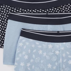 Lot De 3 Boxers Coton Issu De L'agri. Bio. -Trendy Soldes 1004315 11303 V7