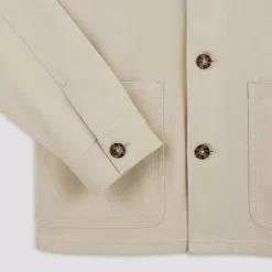 Surchemise Regular Unie Coton Recyclé Twill -Trendy Soldes 1004384 10000 V9