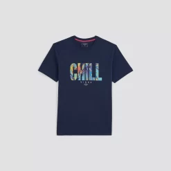 Tee Shirt Imprimé Chill -Trendy Soldes 1004444 11824 V11