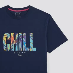 Tee Shirt Imprimé Chill -Trendy Soldes 1004444 11824 V8