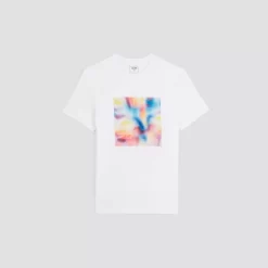 Tee Shirt Imprimé Coloré -Trendy Soldes 1004446 10000 V11