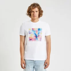 Tee Shirt Imprimé Coloré -Trendy Soldes 1004446 10000 V2