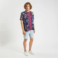 Tee Shirt Poche Et Broderie Poitrine -Trendy Soldes 1004448 15501 V6