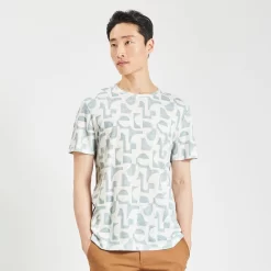 Tee Shirt Coton/lin Imprimé
