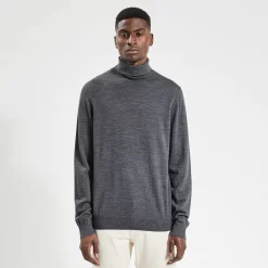 Pull Col Roulé En Laine Mérinos -Trendy Soldes 722679 8200 V2