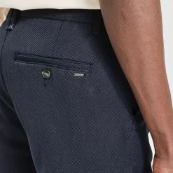 Pantalon Chino Slim Twill Fantaisie -Trendy Soldes 723187 1480 V4