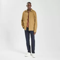 Pantalon Chino Slim Twill Fantaisie -Trendy Soldes 723187 1480 V6