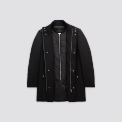 Manteau Zippé Col Montant -Trendy Soldes 723357 9020 V10