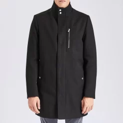 Manteau Zippé Col Montant -Trendy Soldes 723357 9020 V2