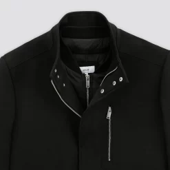 Manteau Zippé Col Montant -Trendy Soldes 723357 9020 V8