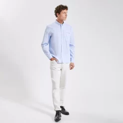 Pantalon Slim Cinq Poches -Trendy Soldes 726486 10019 V6