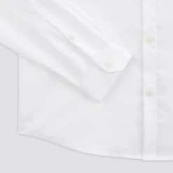 Chemise Slim Sans Repassage Unie Coton -Trendy Soldes 726646 9010 V9