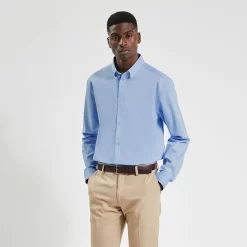 Chemise Regular Unie Coton