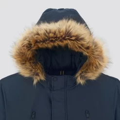 Blouson Ski Déperlant à Capuche -Trendy Soldes 727904 11869 V8