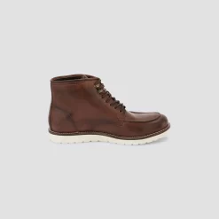 Boots Montantes à Lacets