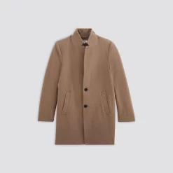 Manteau Col Deux Portés -Trendy Soldes 728018 7555 V11