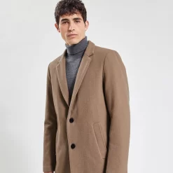 Manteau Col Deux Portés -Trendy Soldes 728018 7555 V4