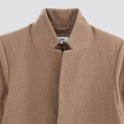 Manteau Col Deux Portés -Trendy Soldes 728018 7555 V8