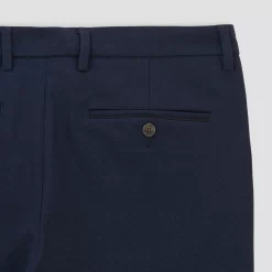 Pantalon Chino Slim Fantaisie Intérieur Gratté -Trendy Soldes 728306 11846 V10