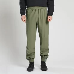 Pantalon Taille élastiquée Matière Imperméable -Trendy Soldes 728904 2210 V2