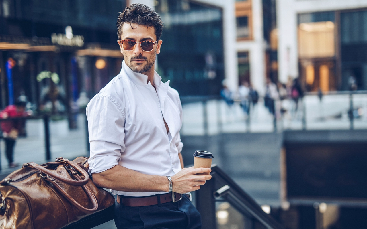 Trendy Soldes -Trendy Soldes porter chemise blanche homme conseil mode